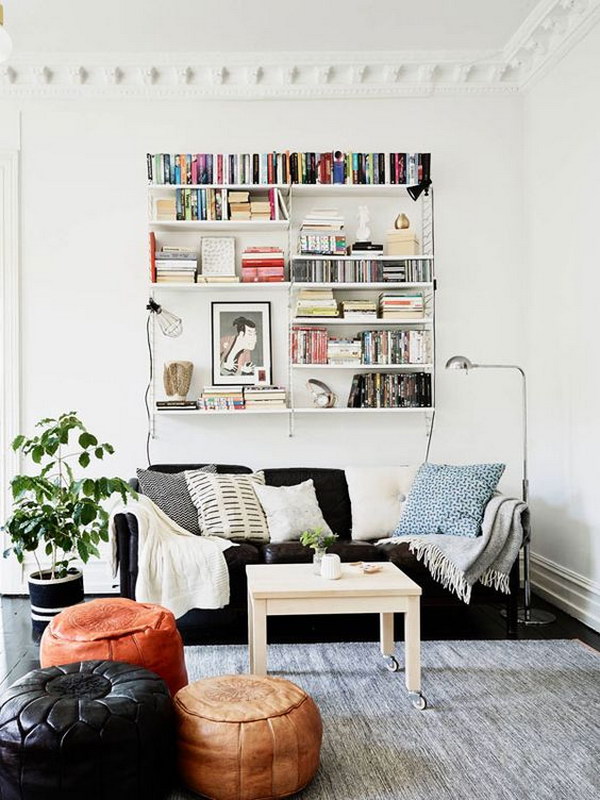 20 Great Ways To Make Use Of The Space Behind Couch For Extra