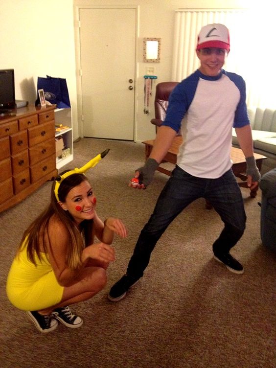 Ash & Pikachu. 