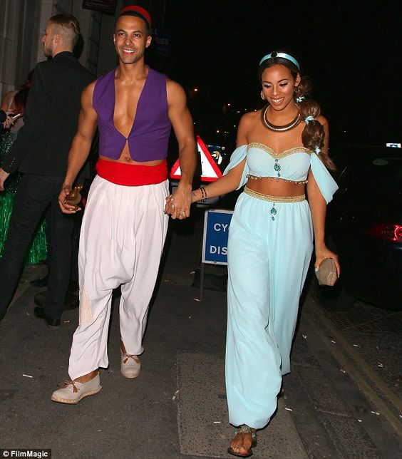 Aladdin and Jasmine Couple Costume, Couple Costumes