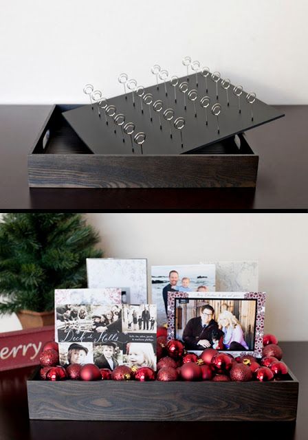 Christmas Card or Photo Display. 