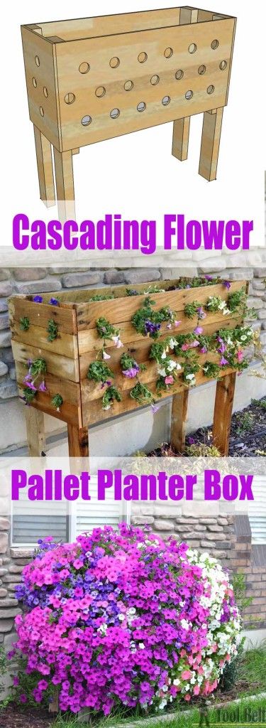 15 DIY Garden Planter Ideas Using Wood Pallets - Hative