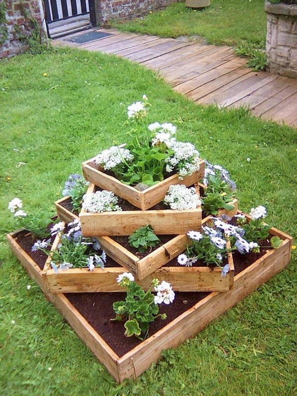 Three Tier Planter Box. 