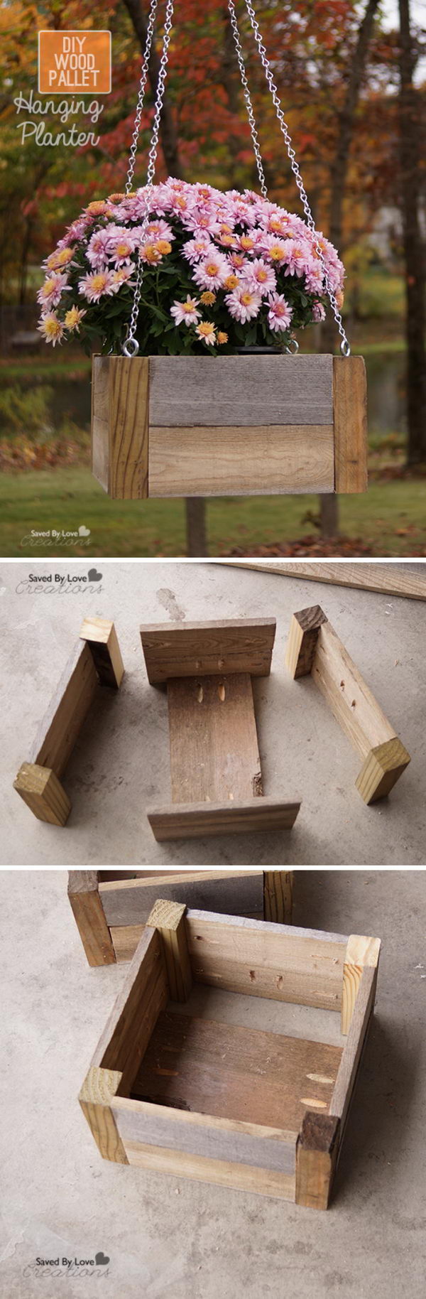 Diy Wooden Pallet Flower Pots Best Flower Site