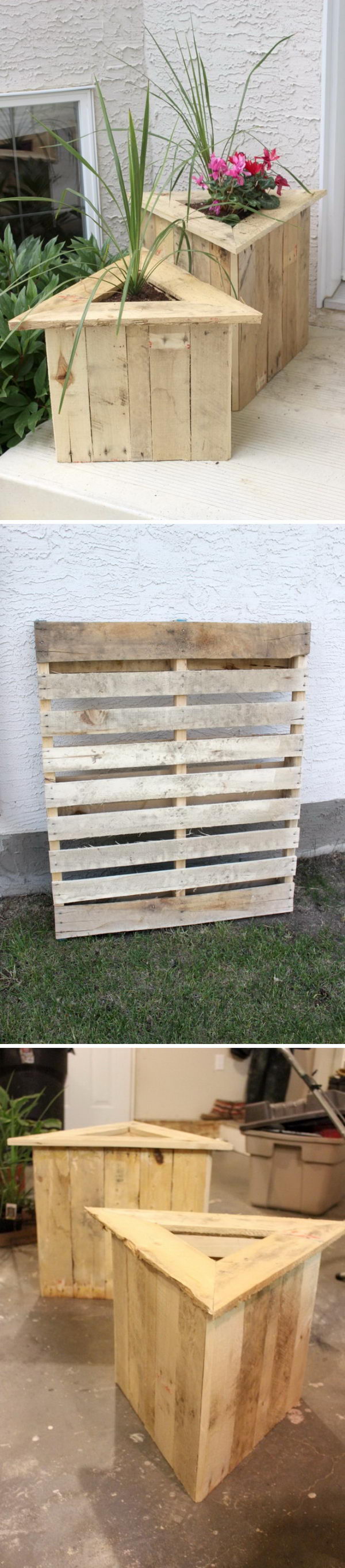 15 diy garden planter ideas using wood pallets - hative