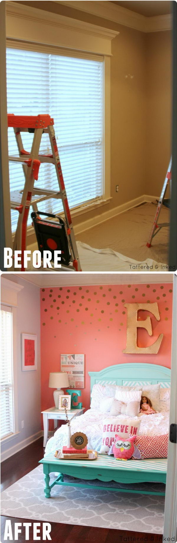 20 Awesome  DIY  Projects To Decorate A Girl s Bedroom  Hative