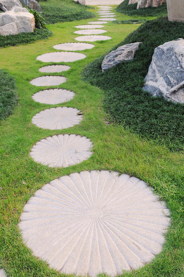 30+ Creative Pathway & Walkway Ideas For Your Garden Designs - Hative