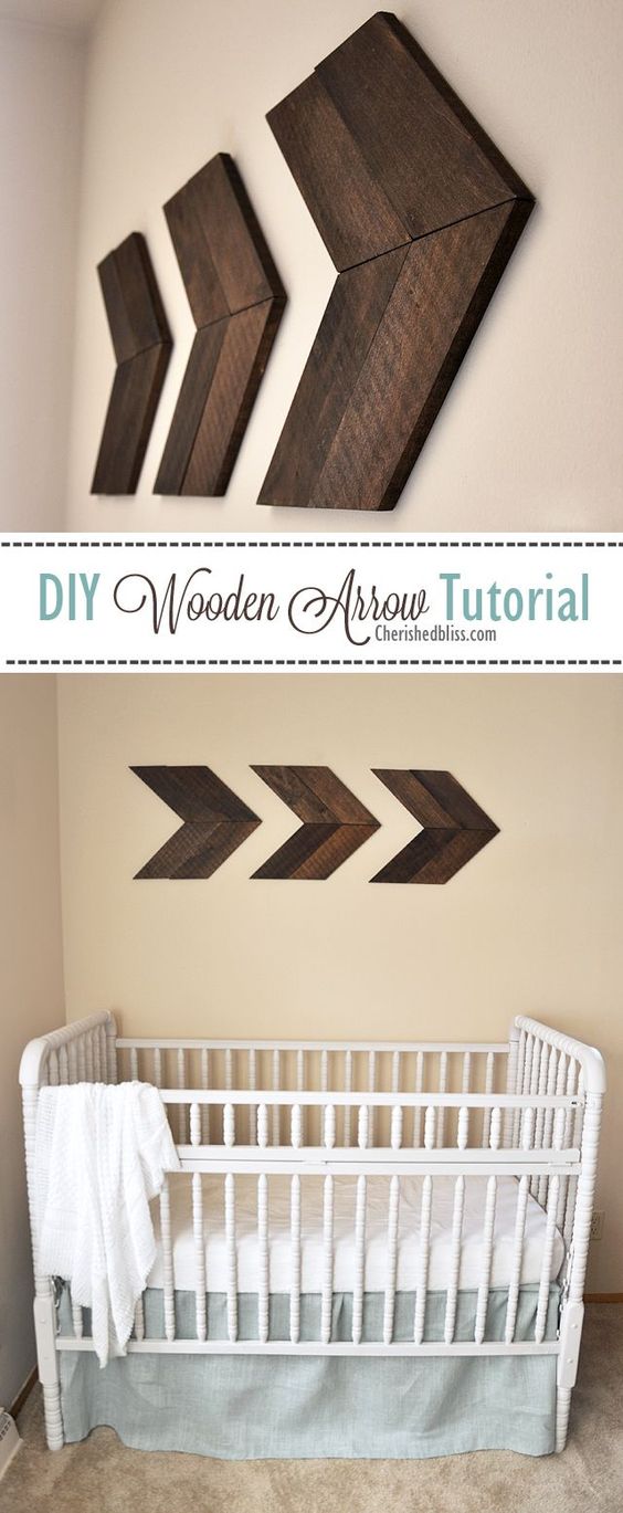 DIY Wooden Arrow. 