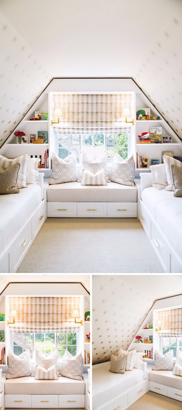 20 Clever Storage Ideas For Your Attic Hative