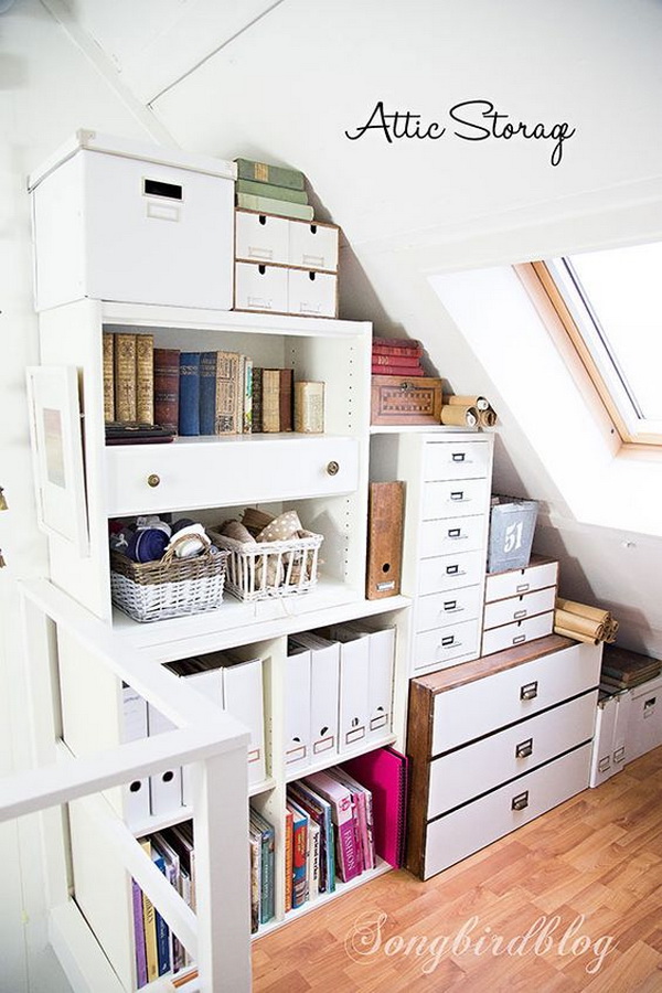 20+ Clever Storage Ideas For Your Attic 2023