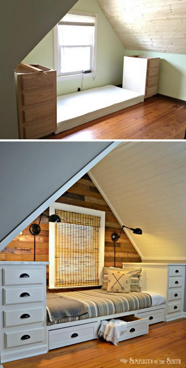 20 Clever Storage Ideas For Your Attic Hative