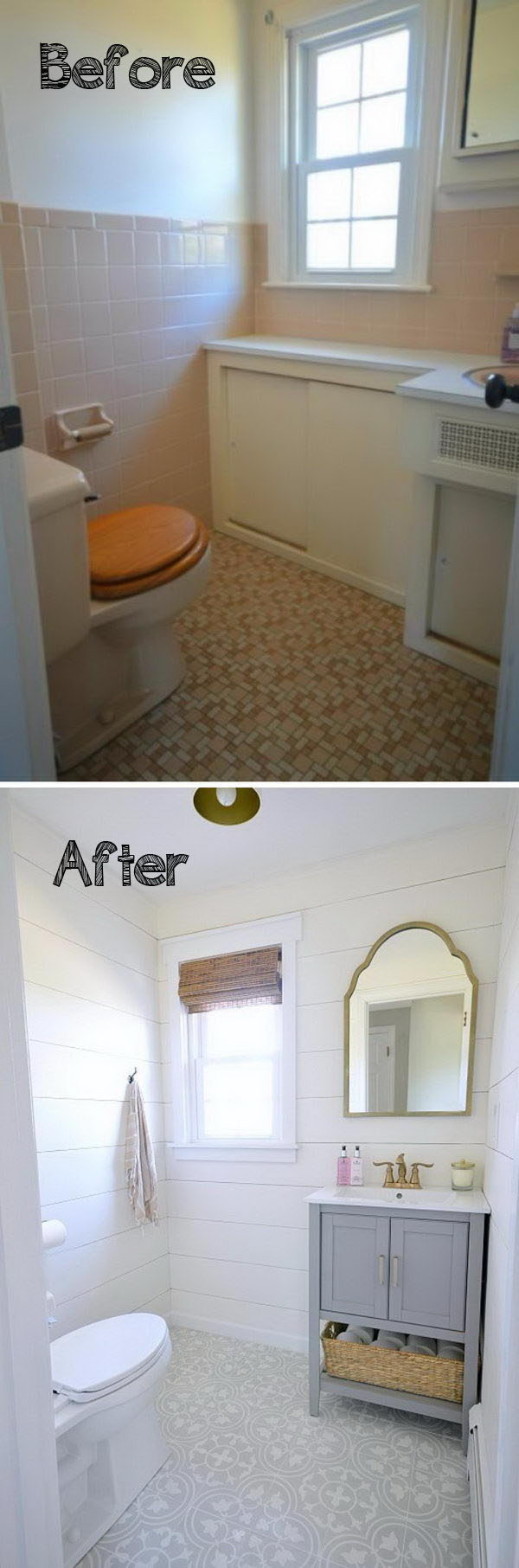 50+ Gorgeous Bathroom Makeovers With Before And After Photos 2023