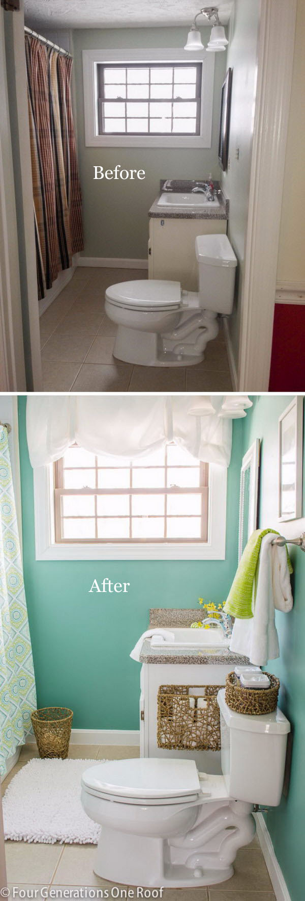 50+ Gorgeous Bathroom Makeovers With Before And After Photos 2023