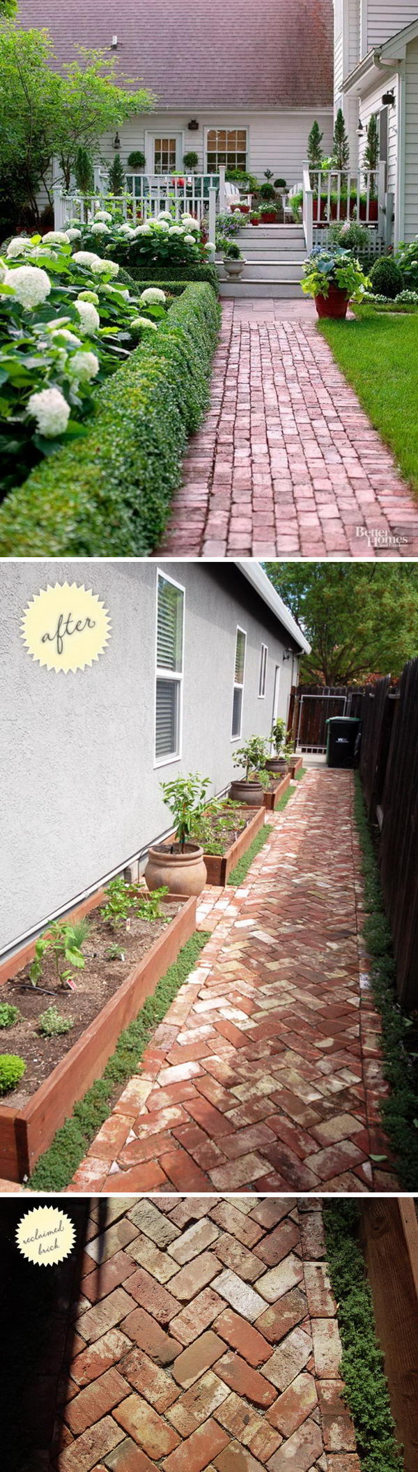 Lay a Front Entry Brick Walkway. 