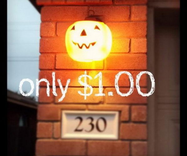 jack-o-lantern porch light covers