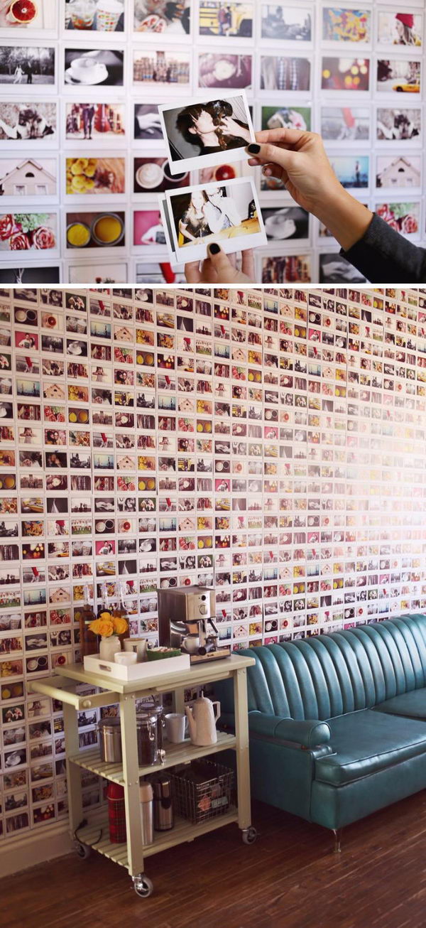 DIY Instax Wallpaper. 