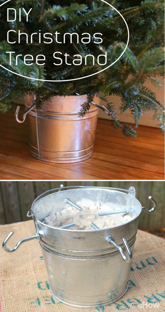 Galvanized Tub Christmas Tree Stand 