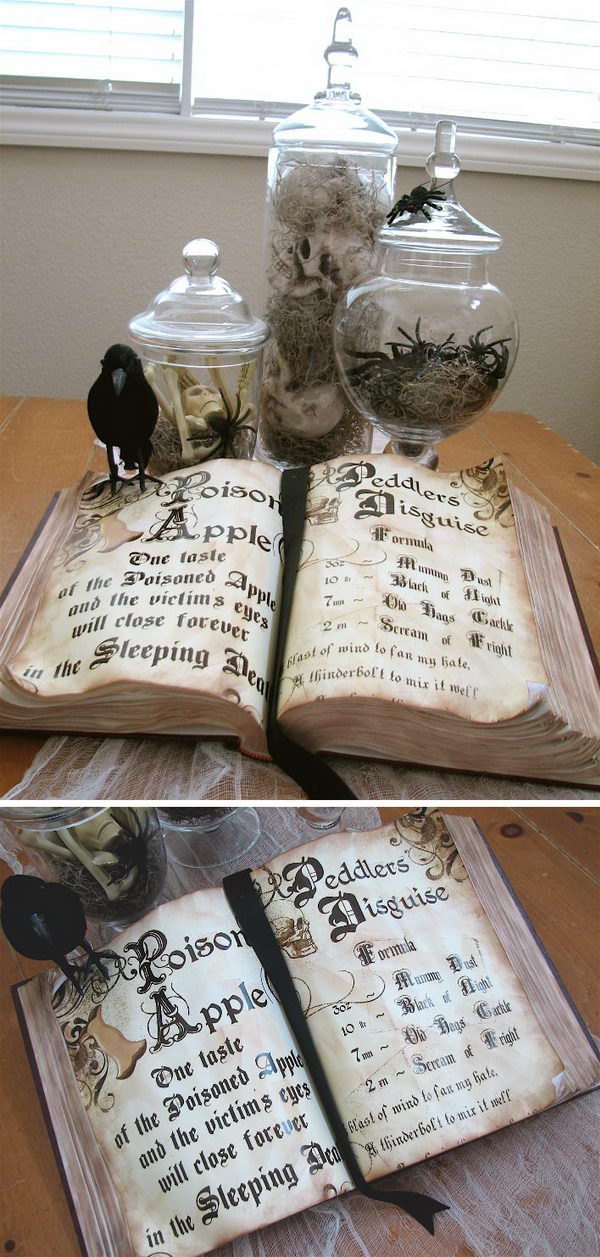 DIY Spell Book. 