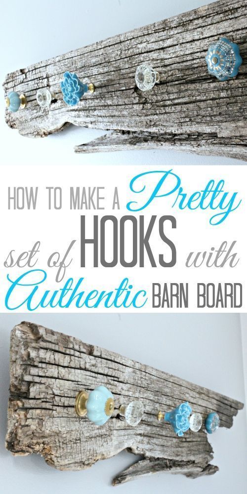 DIY Barn Wood Necklace Holder. 