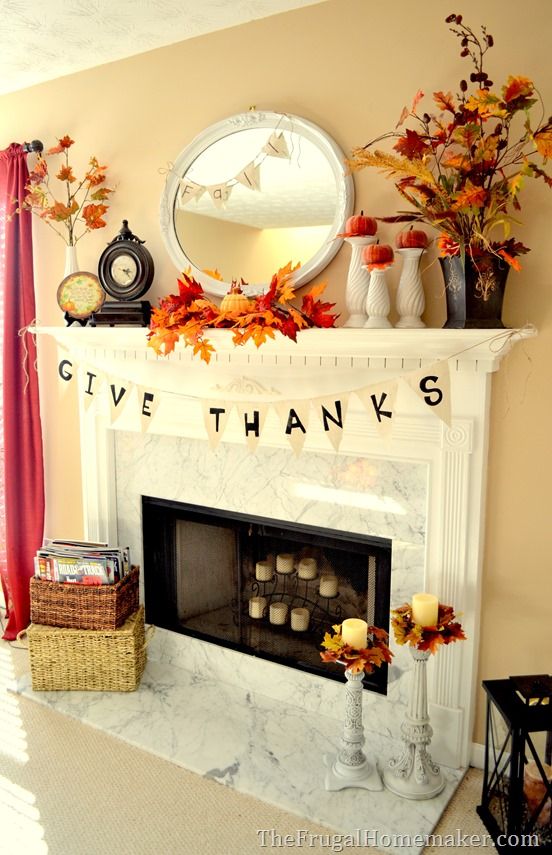 35 Easy Thanksgiving Decorations - Hative