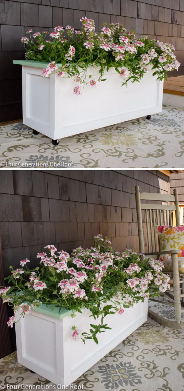 30+ Creative DIY Wood and Pallet Planter Boxes To Style Up 