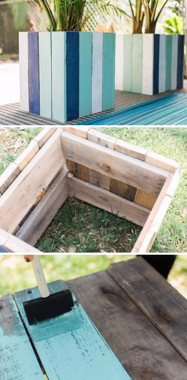 30+ Creative DIY Wood and Pallet Planter Boxes To Style Up Your Home