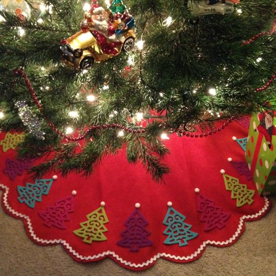 xmas tree skirt ideas