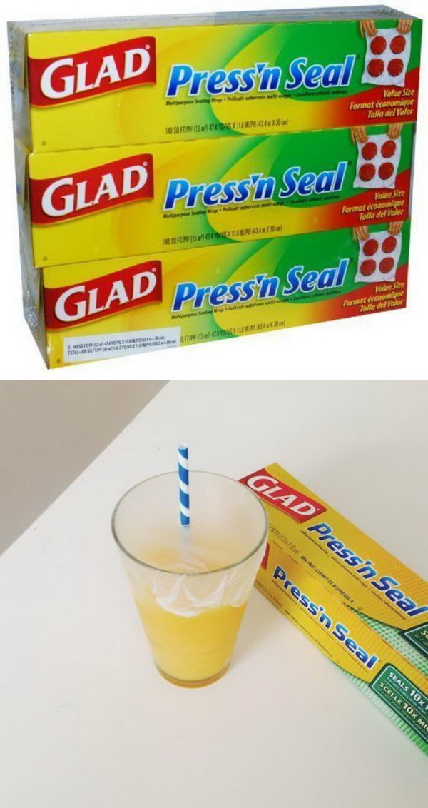 press n seal plastic wrap