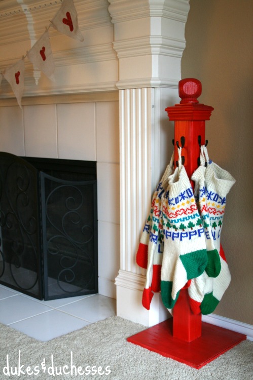 30+ DIY Stocking Holders For Christmas Decoration - Hative