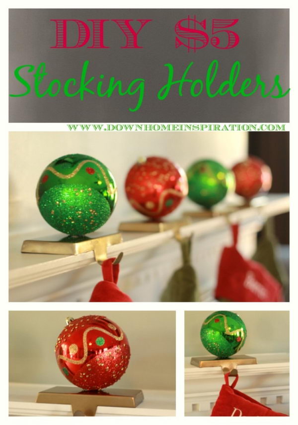 30+ DIY Stocking Holders For Christmas Decoration 2023