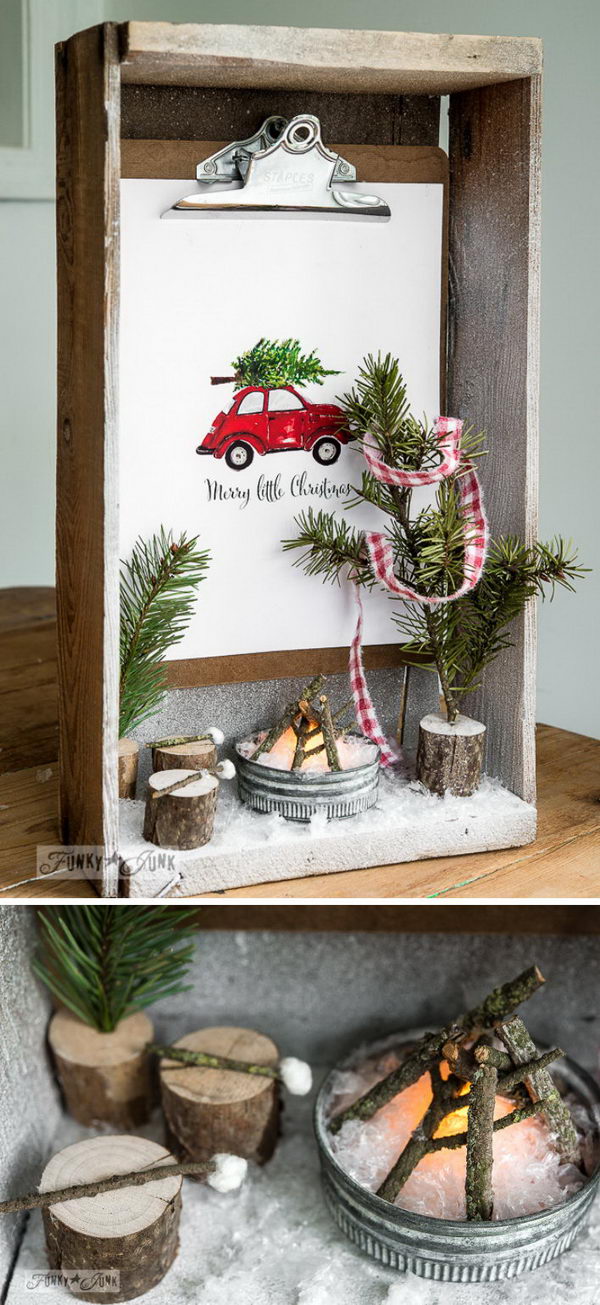 50 Beautiful Rustic Christmas Decorations 2023