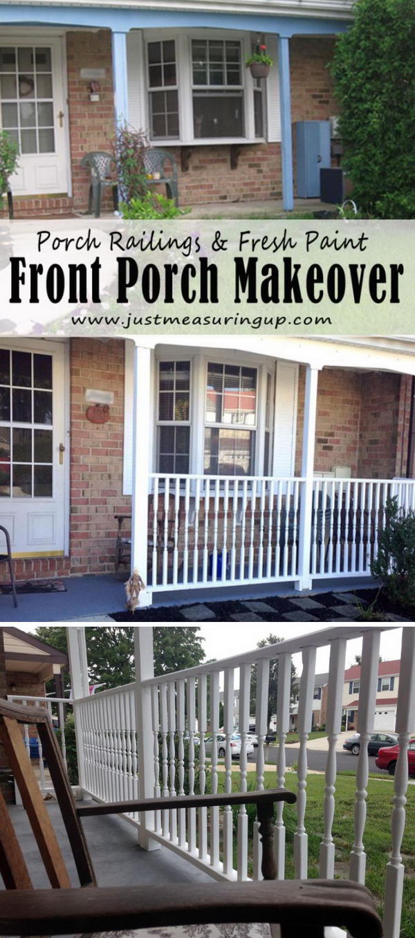 20+ DIY Deck Railing Ideas - Hative