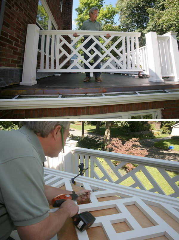 Chinese Chippendale Balustrade. 