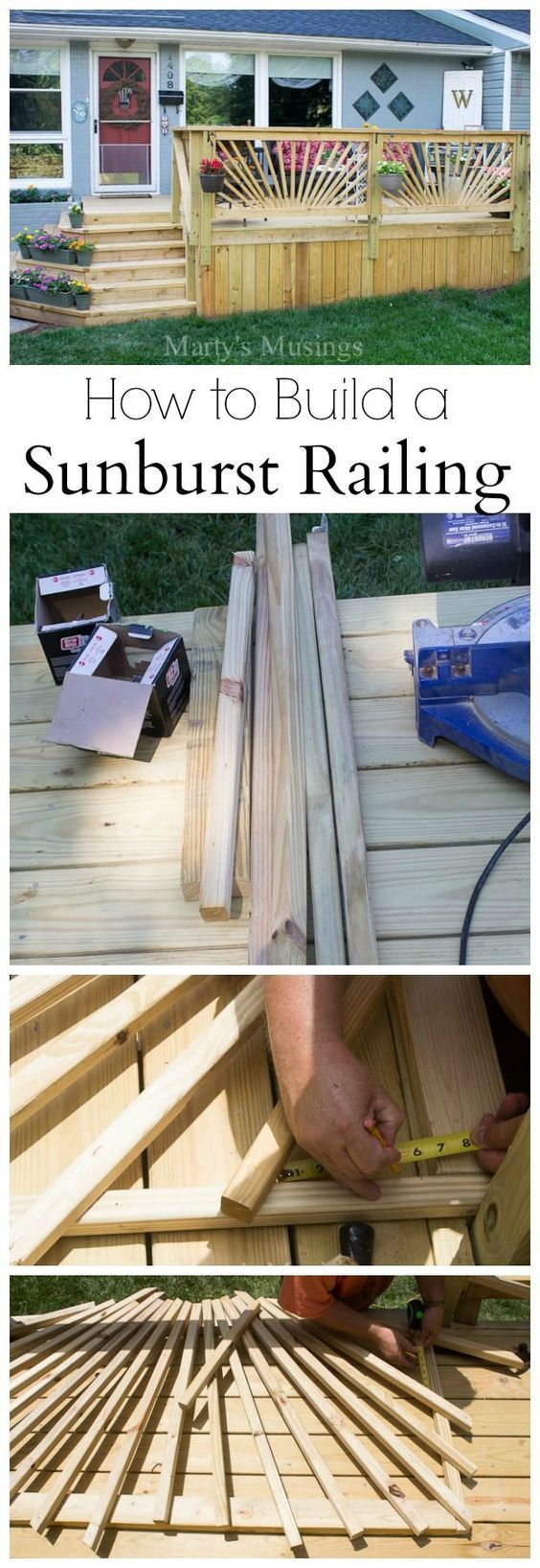 20+ DIY Deck Railing Ideas - Hative