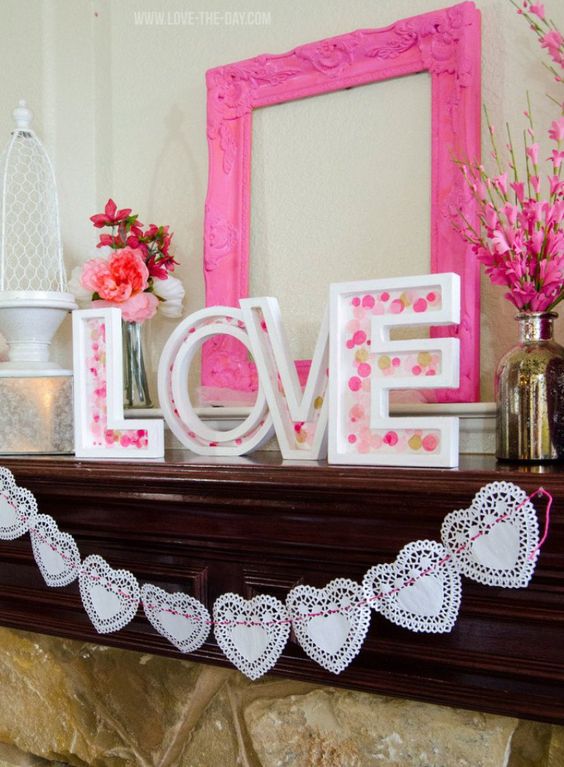 30 Easy Valentine's Day Decor Ideas - Hello Little Home