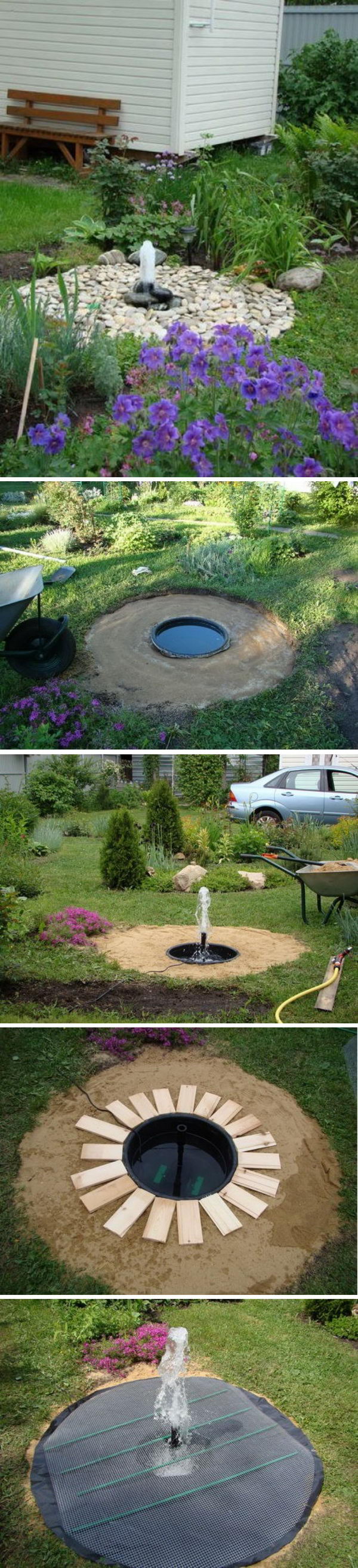 40 Great Water Fountain Designs For Home Landscape - Hative