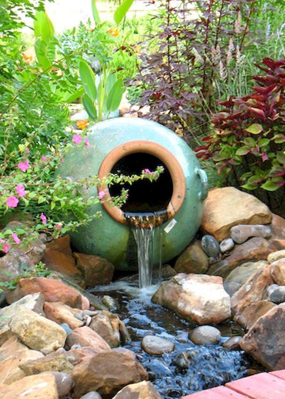 40 Great Water Fountain Designs For Home Landscape - Hative