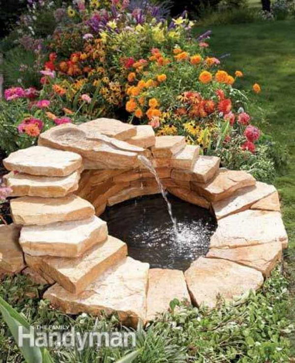 40 Great Water Fountain Designs For Home Landscape Hative