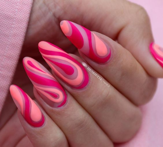 Abstract nails. 