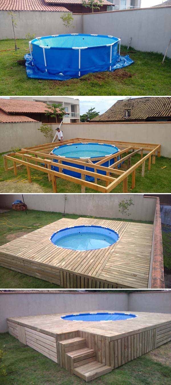 Install a Floating Deck. 