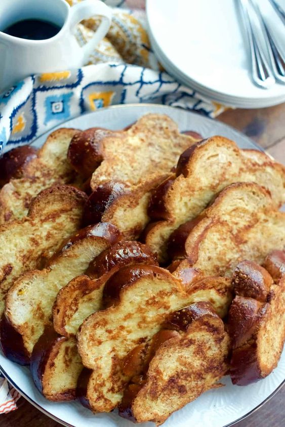 Challah French Toast Breakfast Recipe. 