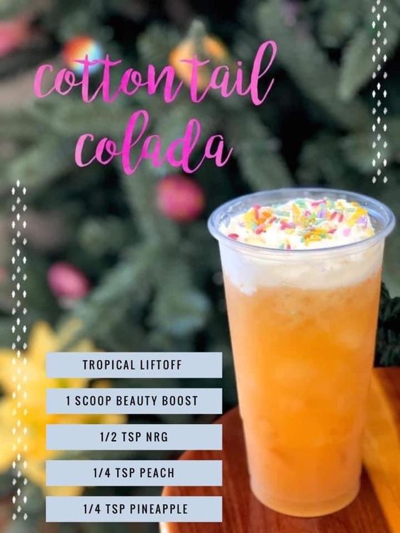 Cottontail Colada. 