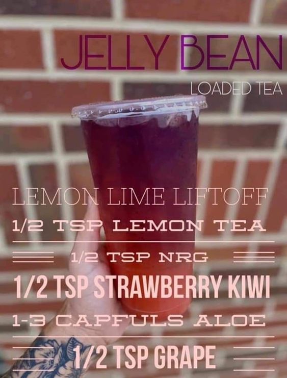 Jelly Bean Loaded Tea Herbalife Tea Recipes. 