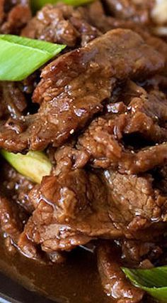 Instant Pot Mongolian Beef. 