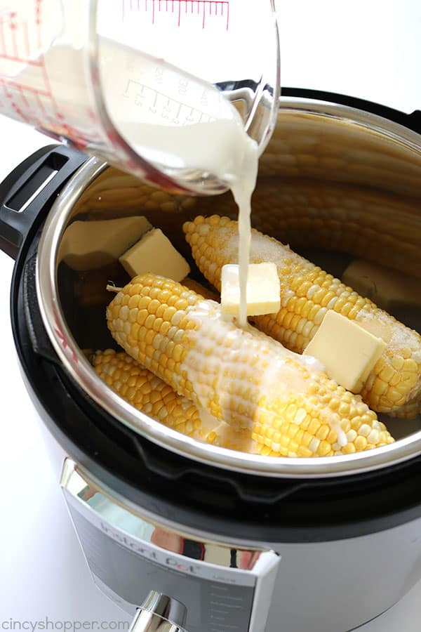 Instant Pot Corn On the Cob. 