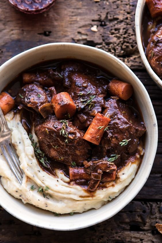 Healthier Instant Pot Coq Au Vin. 