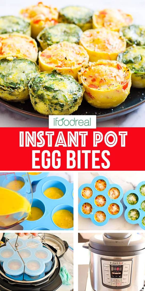 Instant Pot Egg Bites. 