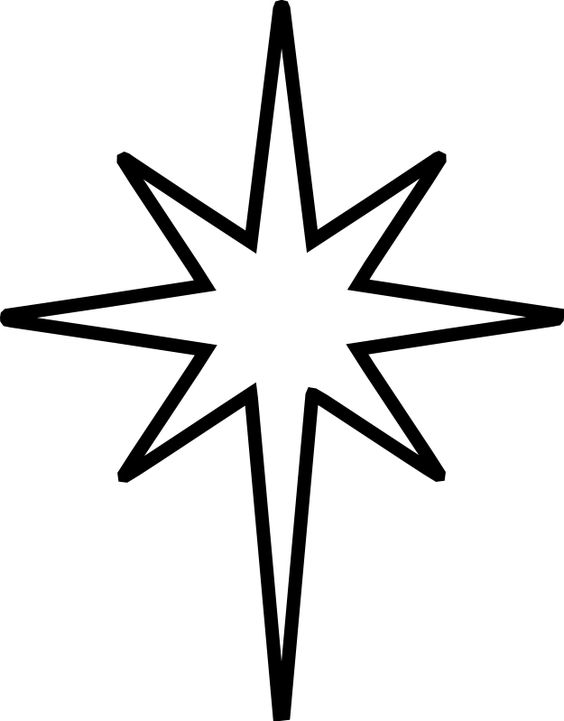 The Star of Bethlehem. 