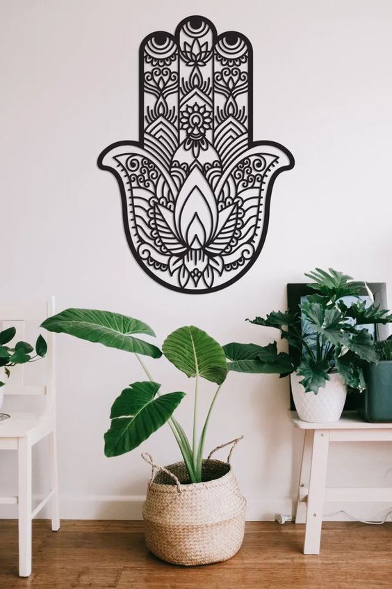 The Hamsa Hand. 