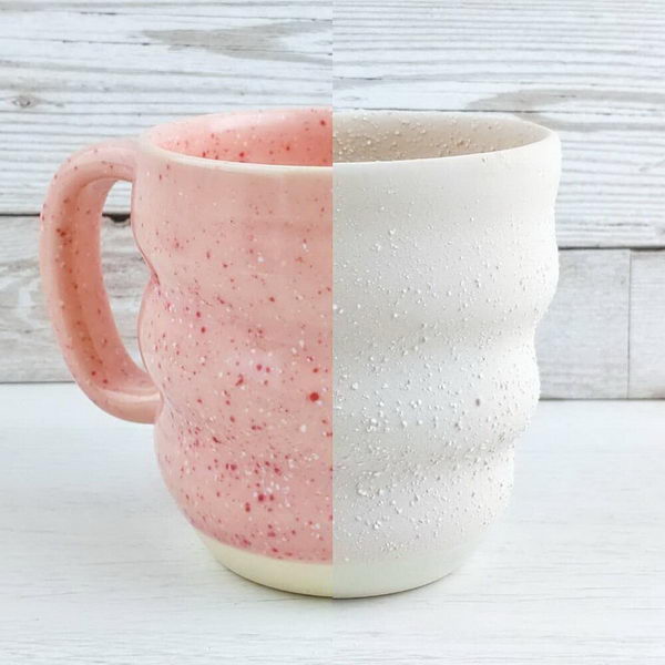 Specktacular Pink Glaze. 