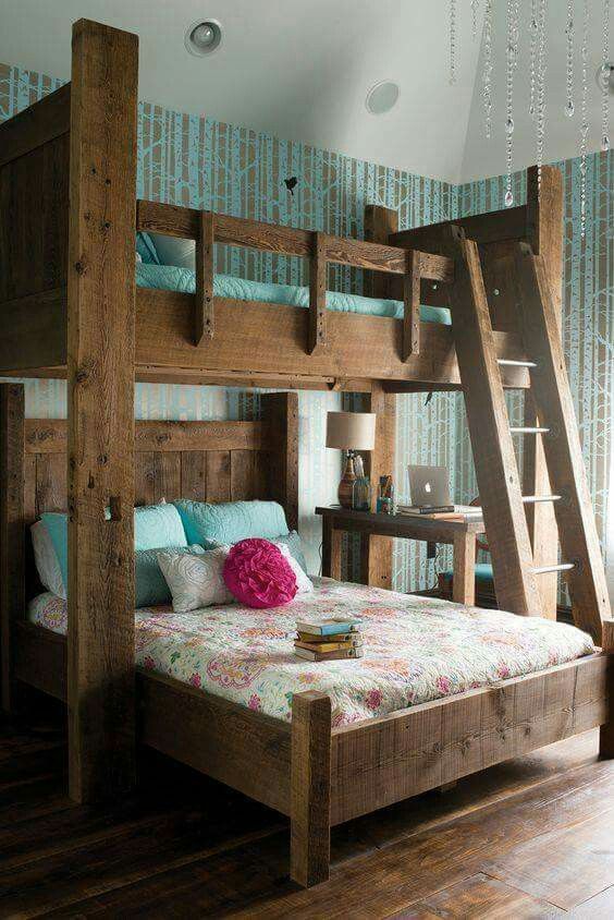 Built In Bunk Beds For Small Rooms. 